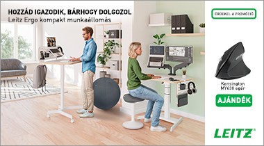 Hozzád igazodik, bárhogy dolgozol!