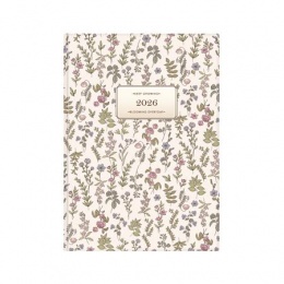Naptár, tervező, B5, heti, TOPTIMER, "Joy", kis virág